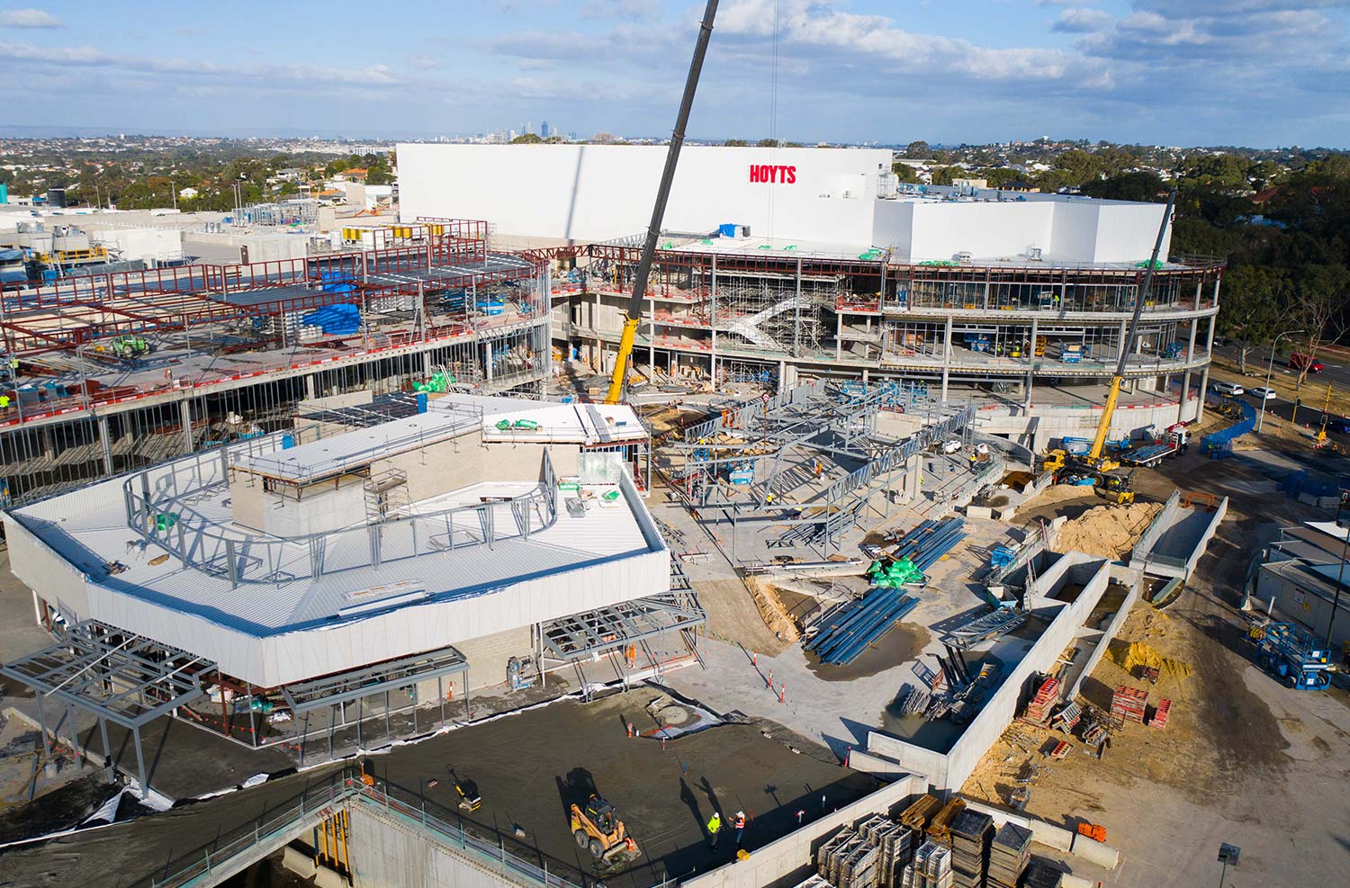 Karrinyup Shopping Centre Construction