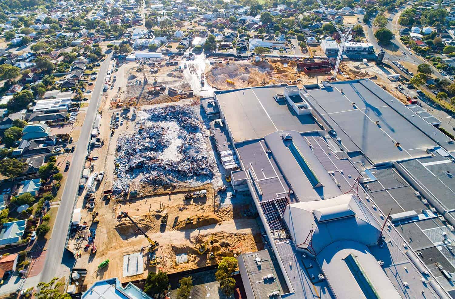 Construction has commenced at Karrinyup Proven