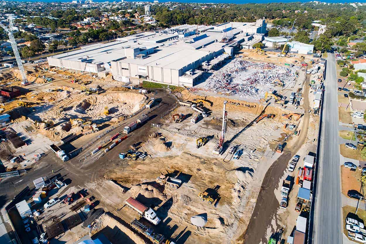 Construction has commenced at Karrinyup Proven
